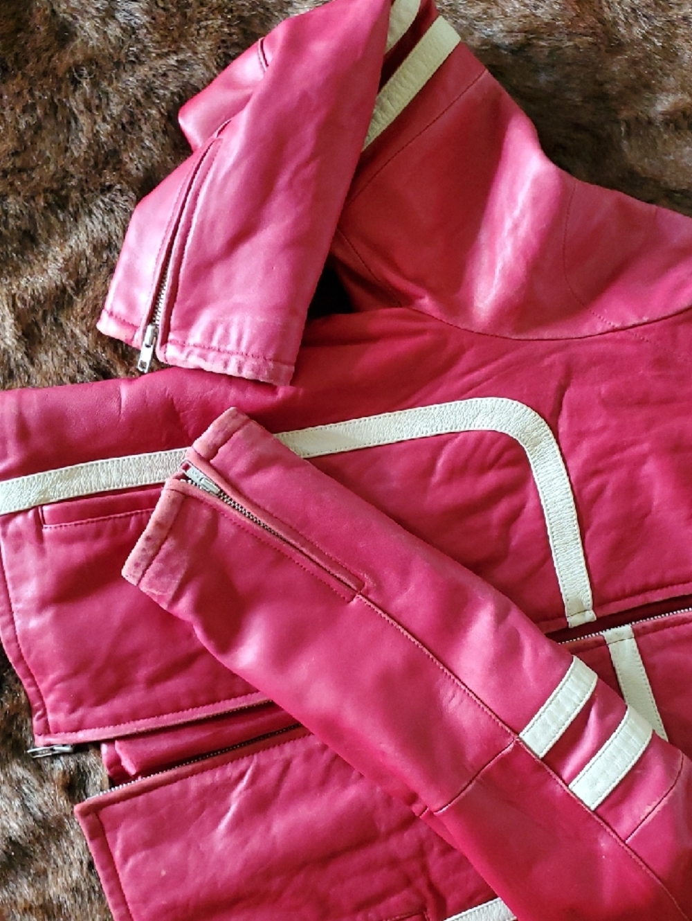 Vintage Wilsons Maxima Leather Moto Jacket - Picture 8 of 14